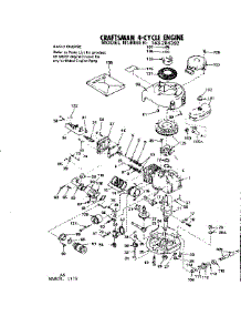 Replacement Parts parts for Craftsman Lawn & Garden Engine 143284392 from AppliancePartsPros.com