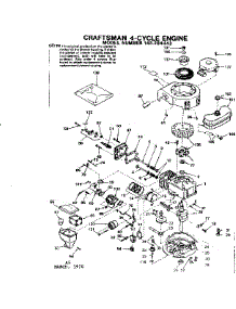 Replacement Parts parts for Craftsman Lawn & Garden Engine 143284442 from AppliancePartsPros.com