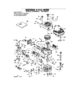 Replacement Parts parts for Craftsman Lawn & Garden Engine 143284512 from AppliancePartsPros.com