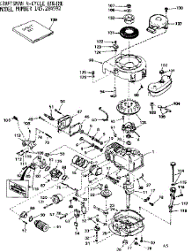 Replacement Parts parts for Craftsman Lawn & Garden Engine 143284592 from AppliancePartsPros.com