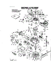 Replacement Parts parts for Craftsman Lawn & Garden Engine 143284622 from AppliancePartsPros.com