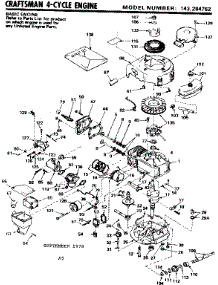 Replacement Parts parts for Craftsman Lawn & Garden Engine 143284762 from AppliancePartsPros.com