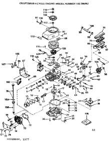Replacement Parts parts for Craftsman Lawn & Garden Engine 143286052 from AppliancePartsPros.com