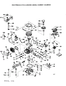 Replacement Parts parts for Craftsman Lawn & Garden Engine 143286142 from AppliancePartsPros.com