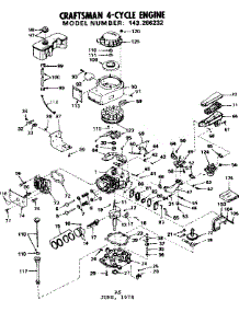 Replacement Parts parts for Craftsman Lawn & Garden Engine 143286232 from AppliancePartsPros.com