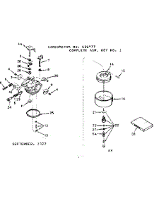 Replacement Parts parts for Craftsman Lawn & Garden Engine 143286292 from AppliancePartsPros.com