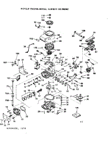 Replacement Parts parts for Craftsman Lawn & Garden Engine 143286362 from AppliancePartsPros.com