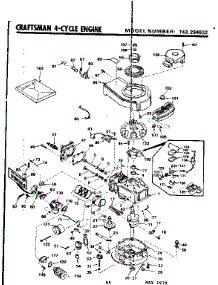 Replacement Parts parts for Craftsman Lawn & Garden Engine 143294032 from AppliancePartsPros.com