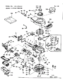 Replacement Parts parts for Craftsman Lawn & Garden Engine 143294042 from AppliancePartsPros.com