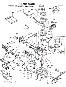 Replacement Parts parts for Craftsman Lawn & Garden Engine 143294062 from AppliancePartsPros.com