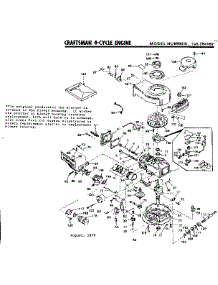 Replacement Parts parts for Craftsman Lawn & Garden Engine 143294182 from AppliancePartsPros.com