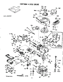 Replacement Parts parts for Craftsman Lawn & Garden Engine 143294342 from AppliancePartsPros.com