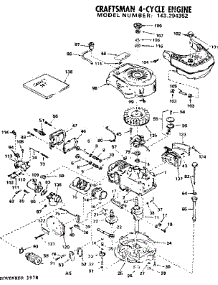 Replacement Parts parts for Craftsman Lawn & Garden Engine 143294352 from AppliancePartsPros.com