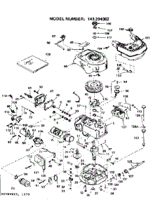 Replacement Parts parts for Craftsman Lawn & Garden Engine 143294362 from AppliancePartsPros.com