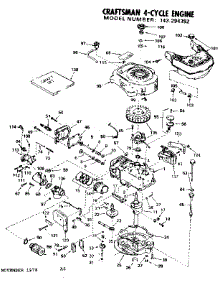Replacement Parts parts for Craftsman Lawn & Garden Engine 143294392 from AppliancePartsPros.com