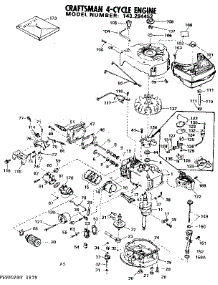 Replacement Parts parts for Craftsman Lawn & Garden Engine 143294452 from AppliancePartsPros.com