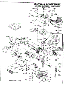 Replacement Parts parts for Craftsman Lawn & Garden Engine 143294512 from AppliancePartsPros.com