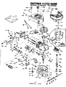 Replacement Parts parts for Craftsman Lawn & Garden Engine 143294532 from AppliancePartsPros.com