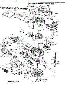 Replacement Parts parts for Craftsman Lawn & Garden Engine 143294592 from AppliancePartsPros.com