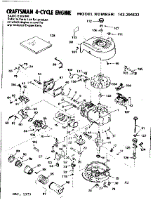 Engine parts for Craftsman Lawn & Garden Engine 143294632 from AppliancePartsPros.com
