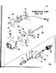Starter Motor parts for Craftsman Lawn & Garden Engine 143294642 from AppliancePartsPros.com