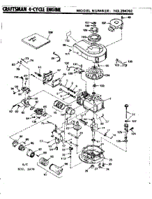 Engine parts for Craftsman Lawn & Garden Engine 143294702 from AppliancePartsPros.com