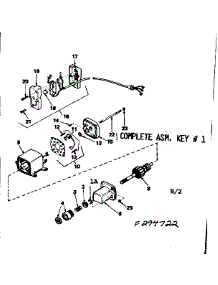 Starter Motor parts for Craftsman Lawn & Garden Engine 143294722 from AppliancePartsPros.com