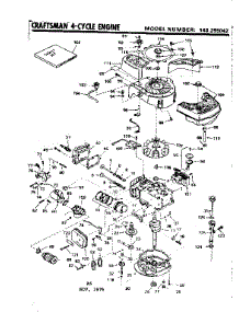 Replacement Parts parts for Craftsman Lawn & Garden Engine 143295042 from AppliancePartsPros.com