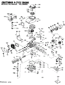 Replacement Parts parts for Craftsman Lawn & Garden Engine 143296082 from AppliancePartsPros.com