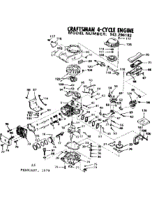 Replacement Parts parts for Craftsman Lawn & Garden Engine 143296182 from AppliancePartsPros.com