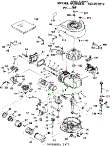 Replacement Parts parts for Craftsman Lawn & Garden Engine 143297012 from AppliancePartsPros.com