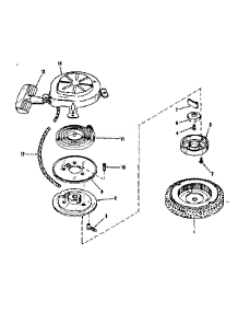 Starter No. 29224 parts for Craftsman Lawn & Garden Engine 14330251 from AppliancePartsPros.com