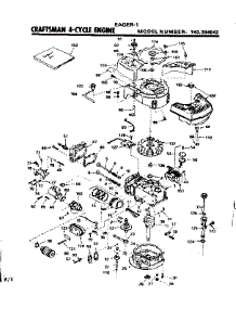 Replacement Parts parts for Craftsman Lawn & Garden Engine 143304042 from AppliancePartsPros.com