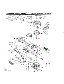 Replacement Parts parts for Craftsman Lawn & Garden Engine 143304052 from AppliancePartsPros.com