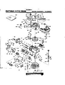 Replacement Parts parts for Craftsman Lawn & Garden Engine 143304072 from AppliancePartsPros.com