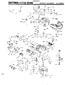 Replacement Parts parts for Craftsman Lawn & Garden Engine 143305022 from AppliancePartsPros.com