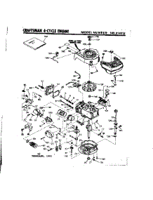 Replacement Parts parts for Craftsman Lawn & Garden Engine 143314012 from AppliancePartsPros.com