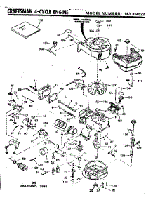 Replacement Parts parts for Craftsman Lawn & Garden Engine 143314022 from AppliancePartsPros.com