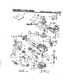 Replacement Parts parts for Craftsman Lawn & Garden Engine 143314122 from AppliancePartsPros.com