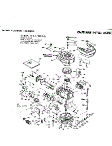 Replacement Parts parts for Craftsman Lawn & Garden Engine 143314682 from AppliancePartsPros.com