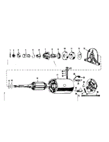 Starter Motor No. 28688 parts for Craftsman Lawn & Garden Engine 14331600 from AppliancePartsPros.com