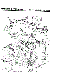 Replacement Parts parts for Craftsman Lawn & Garden Engine 143324082 from AppliancePartsPros.com
