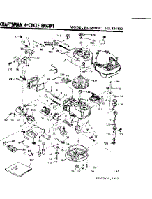 Replacement Parts parts for Craftsman Lawn & Garden Engine 143324102 from AppliancePartsPros.com