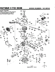 Replacement Parts parts for Craftsman Lawn & Garden Engine 143326142 from AppliancePartsPros.com