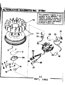 Magneto parts for Craftsman Lawn & Garden Engine 143326192 from AppliancePartsPros.com