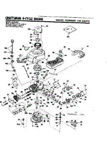 Replacement Parts parts for Craftsman Lawn & Garden Engine 143326212 from AppliancePartsPros.com