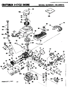 Replacement Parts parts for Craftsman Lawn & Garden Engine 143326312 from AppliancePartsPros.com