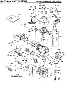 Replacement Parts parts for Craftsman Lawn & Garden Engine 143334032 from AppliancePartsPros.com