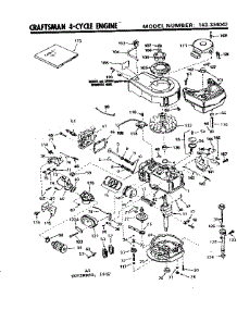 Replacement Parts parts for Craftsman Lawn & Garden Engine 143334042 from AppliancePartsPros.com