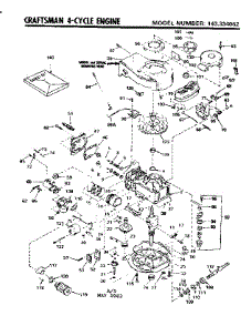 Replacement Parts parts for Craftsman Lawn & Garden Engine 143334062 from AppliancePartsPros.com